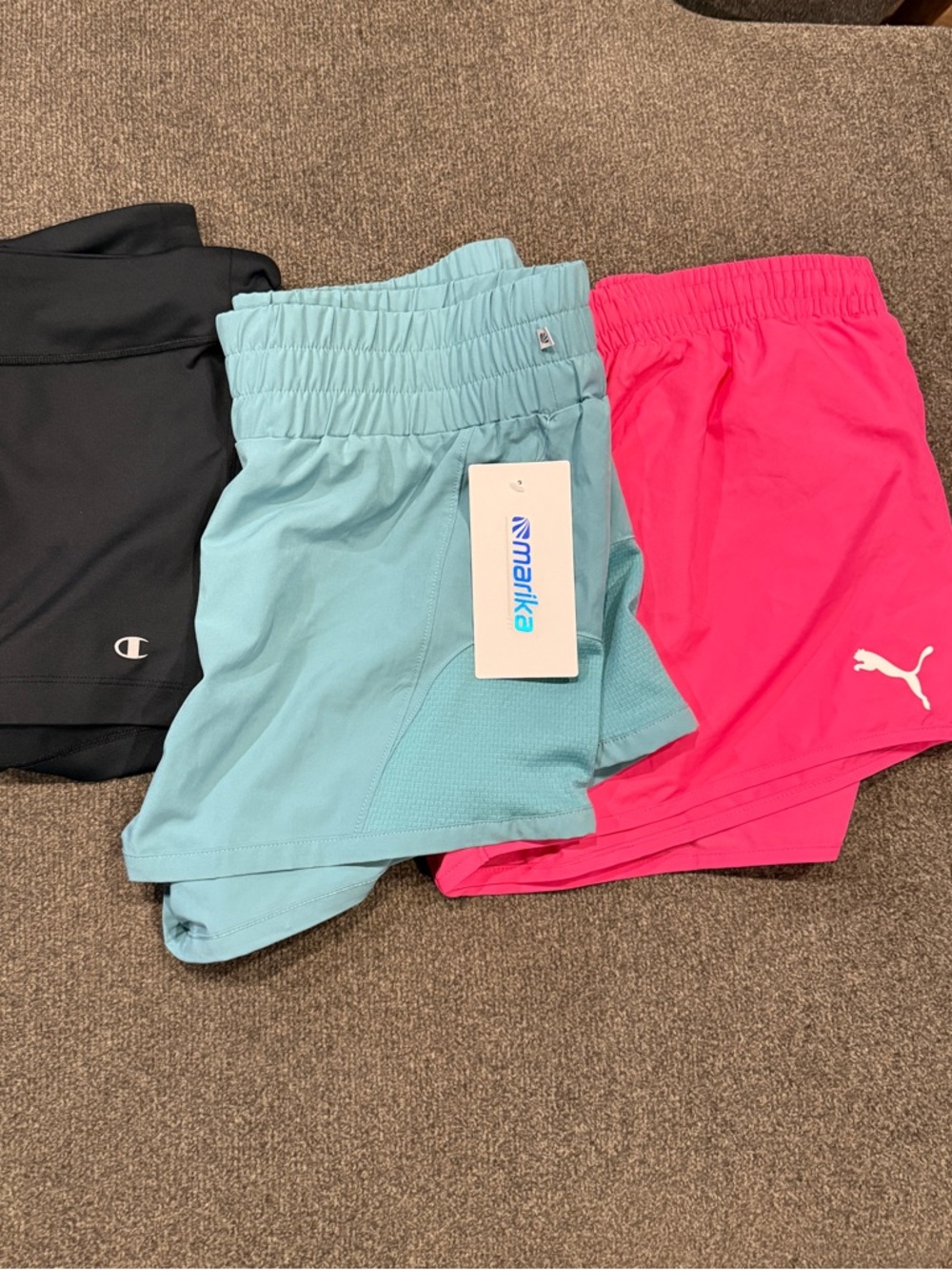 Bundle - Women Athletic Shorts Size Large 3 pair - Picture 7 of 7